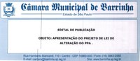 Edital de 6ª Audiência Pública - Lei Orçamentária 2026 e 7ª Audiência Pública - Alteração do PPA