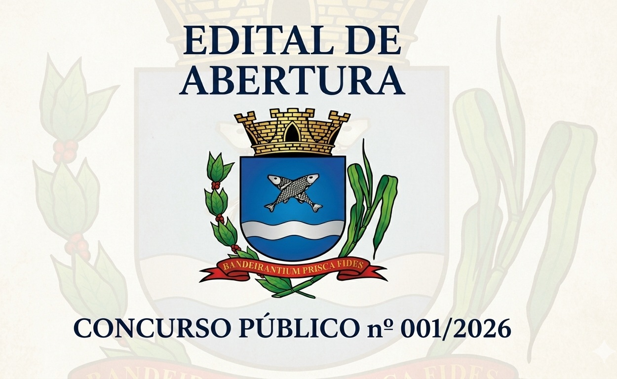 Edital de Abertura Concurso Público nº 001/2026